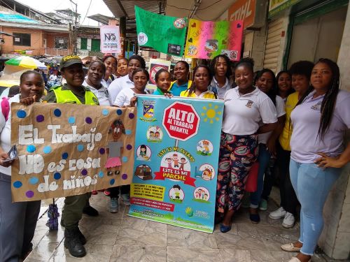 Comerciantes de Pueblo Nuevo se comprometieron a contribuir con la erradicaciÃ³n del trabajo infantil