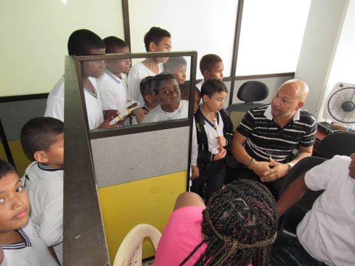 Estudiantes del colegio Sergio Arboleda conocieron las dependencias de la AlcaldÃ­a Distrital
