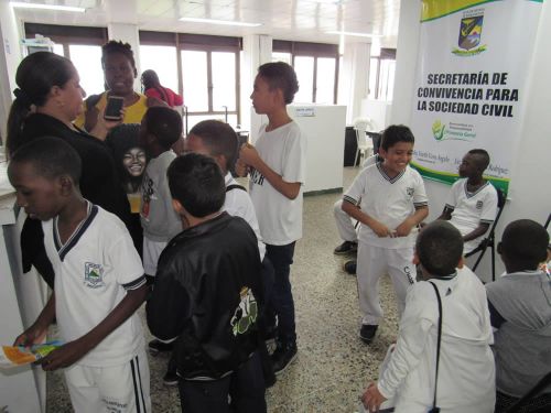 Estudiantes del colegio Sergio Arboleda conocieron las dependencias de la AlcaldÃ­a Distrital