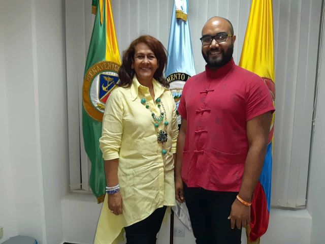 Director de Cultura de ColÃ³n (PanamÃ¡) se reuniÃ³ con la Alcaldesa Distrital y Directora TÃ©cnica de Cultura