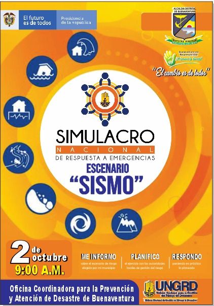 Me informo, planifico y respondo: gran simulacro de respuesta a emergencias el miÃ©rcoles 2 de octubre
