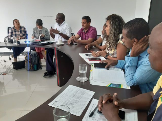 AlcaldÃ­a Distrital se reuniÃ³ con representantes de Findeter para socializar obra deportiva en la ciudadela San Antonio
