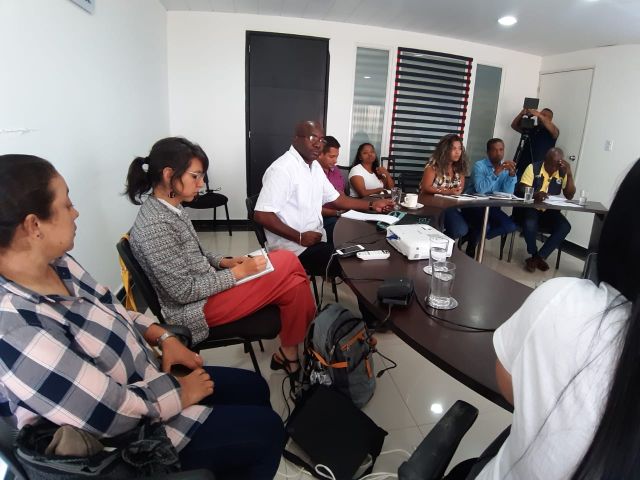 AlcaldÃ­a Distrital se reuniÃ³ con representantes de Findeter para socializar obra deportiva en la ciudadela San Antonio