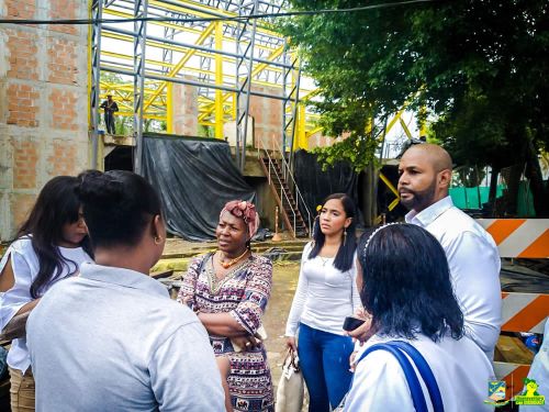 Verifican avance en obra de remodelaciÃ³n de la Casa de la Cultura