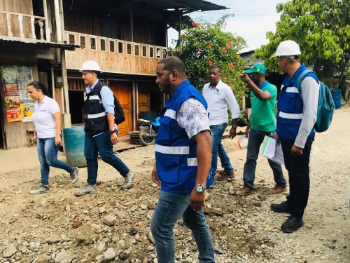 La SAAB inspecciona obras de acueducto y alcantarillado que adelanta el Distrito