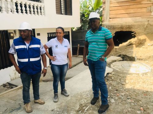 La SAAB inspecciona obras de acueducto y alcantarillado que adelanta el Distrito