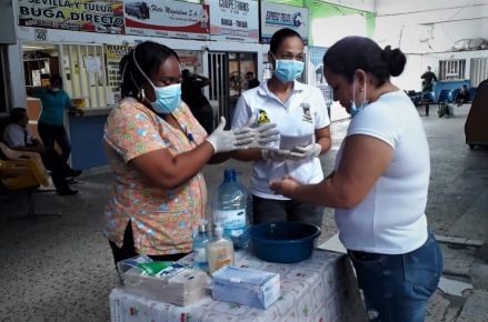 Supervisan cumplimiento a medidas por COVID-19 en la Terminal de Transporte de Buenaventura 