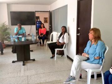 Gobernadora destacÃ³ el trabajo del alcalde de Buenaventura para contener el virus COVID - 19