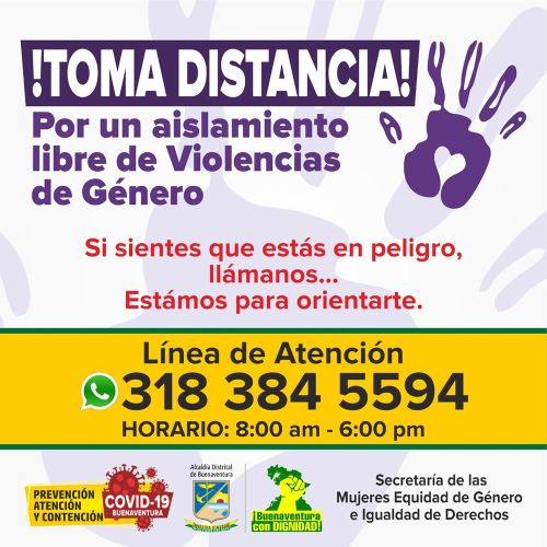 Casos de violencia intrafamiliar y de gÃ©nero seguirÃ¡n siendo atendidos en Buenaventura
