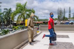 Jornada de desinfecciÃ³n para todo Buenaventura