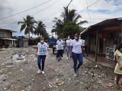 Entregan kit de higiene oral a los niÃ±os y niÃ±as del espacio humanitario