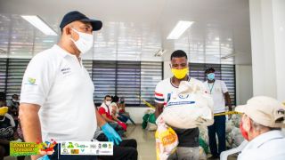 #BuenaventuraSolidaria iniciÃ³ entrega de mercados conseguidos con la DonatÃ³n 