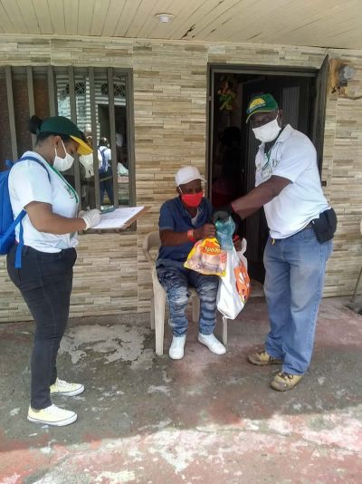 El barrio El Firme recibe ayuda humanitaria de la #BuenaventuraSolidaria