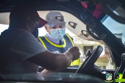 Alcalde VÃ­ctor Vidal verifica que conductores de servicios pÃºblicos cumplan con las medidas establecidas