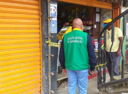 Realizan operativo de control y vigilancia en la galerÃ­a de Bellavista
