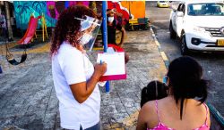 La AlcaldÃ­a Distrital continÃºa con los cercos epidemiolÃ³gicos en las calles de Buenaventura