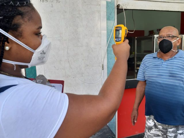 Cerco epidemiolÃ³gico fue realizado en zona comercial y residencial de Pueblo Nuevo