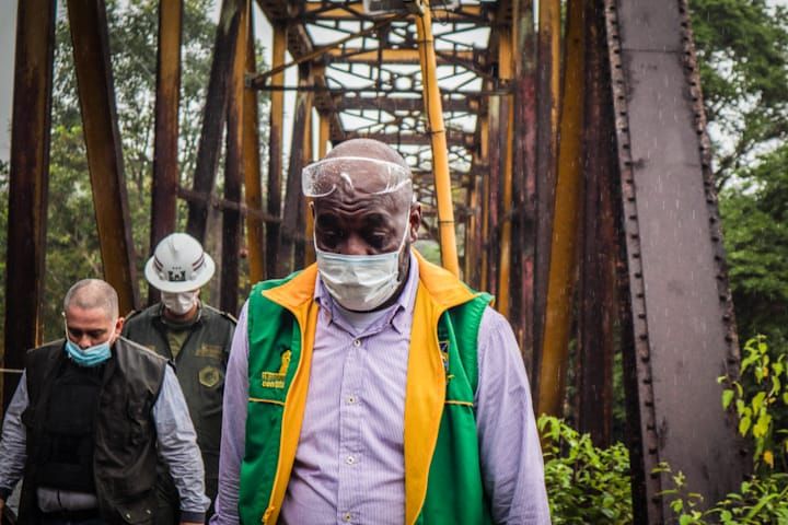 70% de avance tiene la reparación provisional del acueducto
