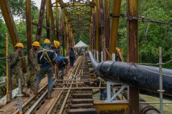 En fase final la reparación provisional del acueducto de Buenaventura