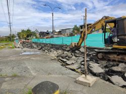 Avanza las reparaciones en la avenida Simón Bolívar, afirma Secretario de Infraestructura