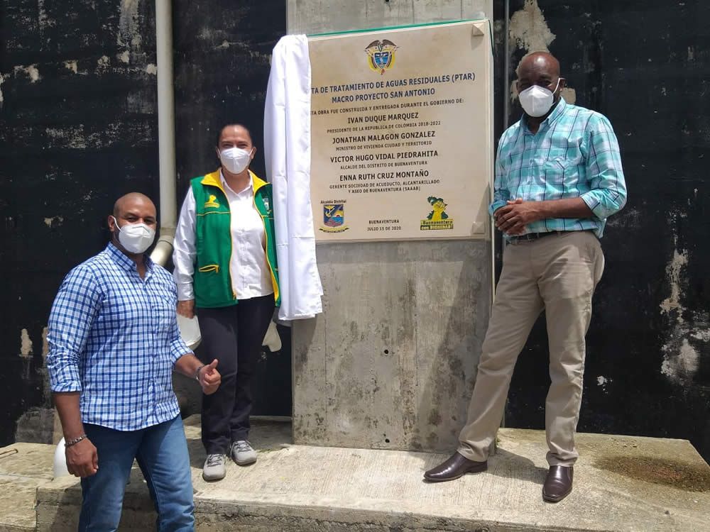 Inauguran Planta de Tratamiento de Aguas Residuales en Ciudadela San Antonio