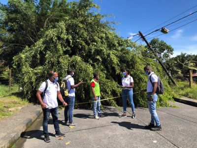 Alcaldía distrital atiende emergencias por vendaval ocurrido en Buenaventura