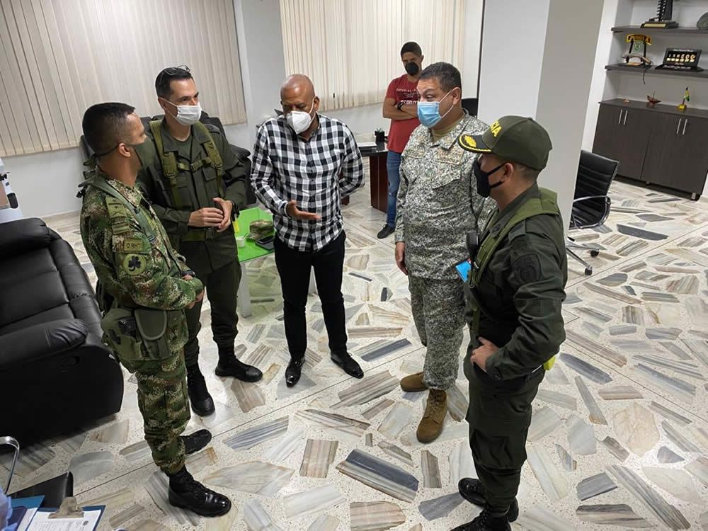 Secretario de Gobierno y Policía definen estrategias para disminuir hurto y extorsiones 