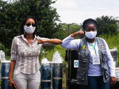Alcaldía distrital recibe lavamanos portátiles para fortalecer prevención y seguir mitigando casos de Covid19