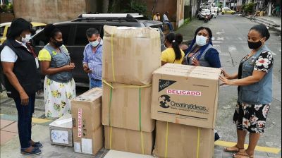 Sigue la cooperación Internacional para atender la pandemia en Buenaventura 