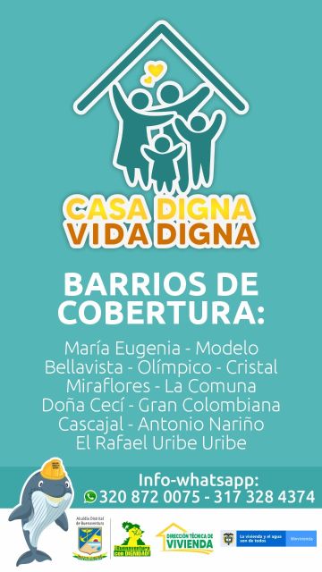Alcaldía comprometida en mejorar 356 viviendas del Distrito