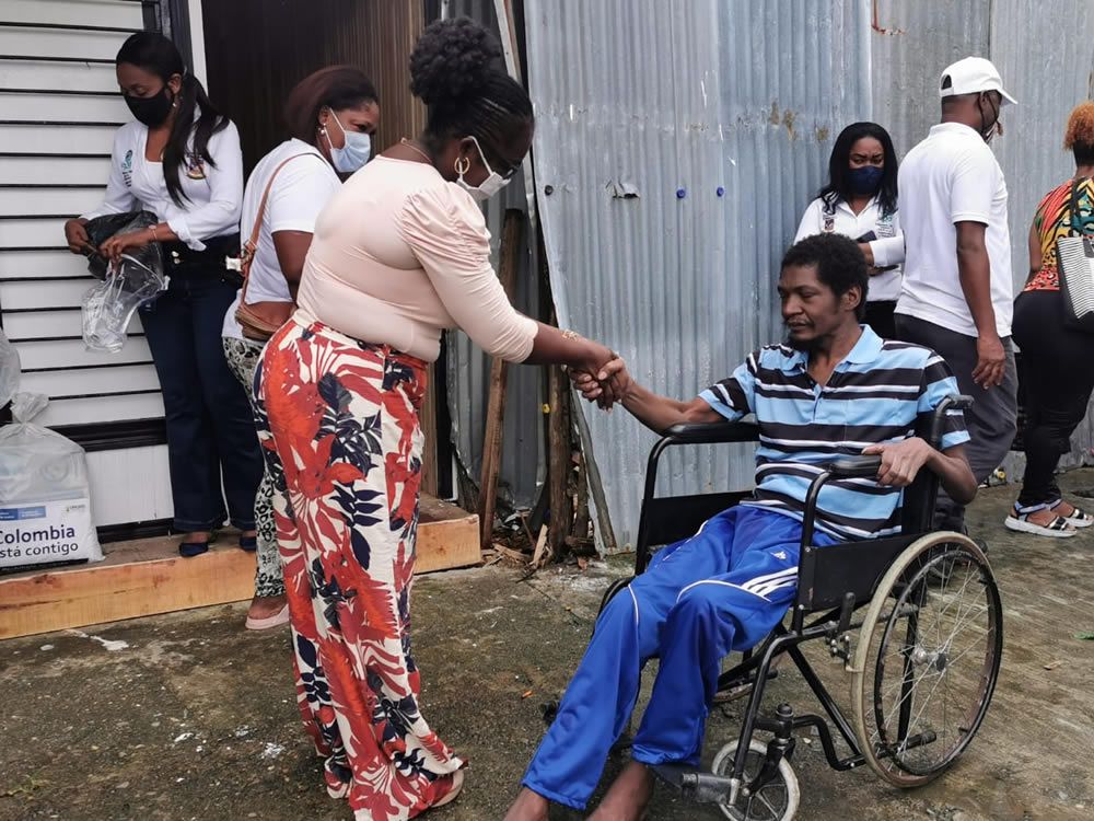 Gestora Social mejoró vivienda de una persona en situación de discapacidad y extrema vulnerabilidad