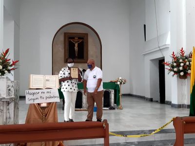 Reconocido Colegio Oficial de Buenaventura hizo reconocimiento a la Gestora Social y al Alcalde de Buenaventura 