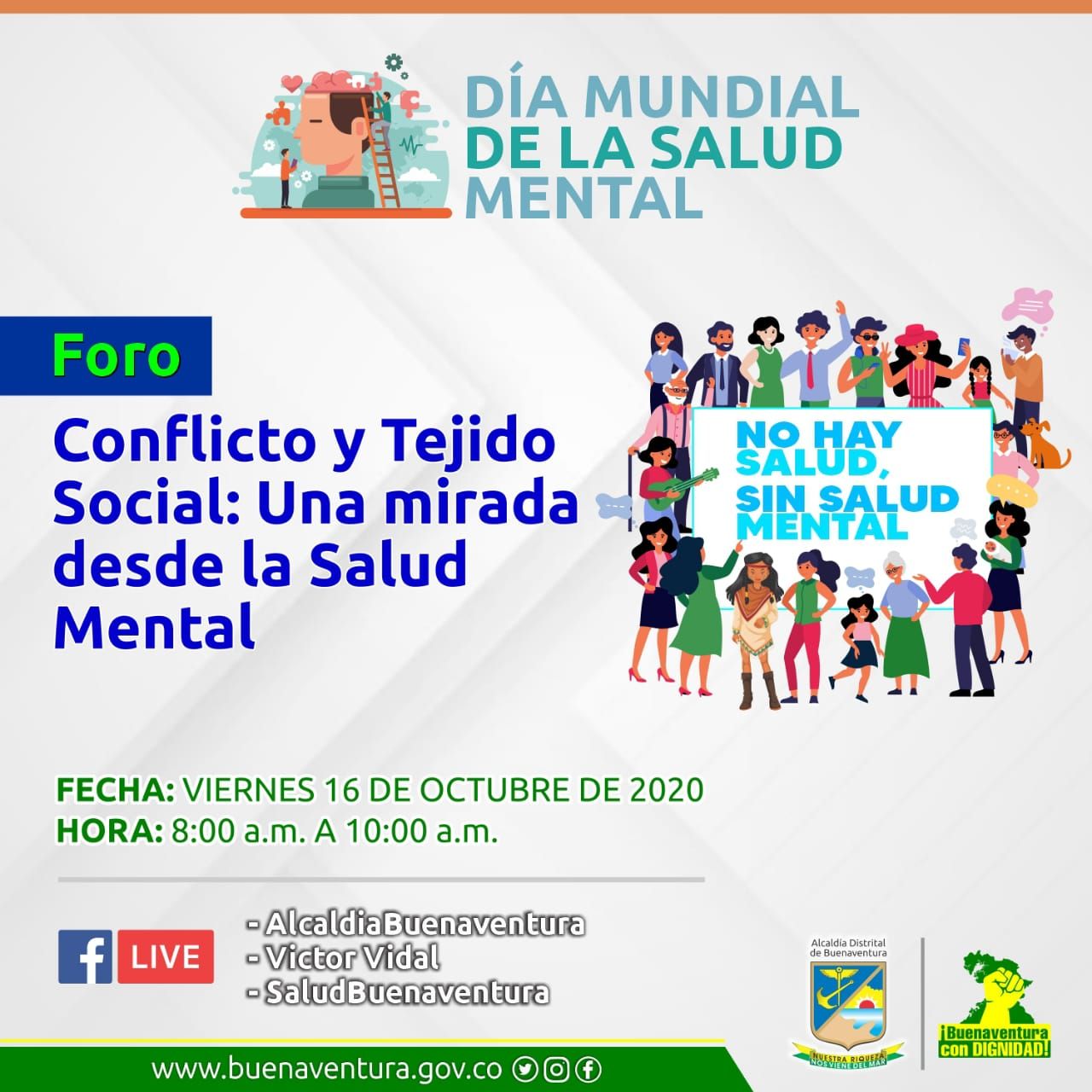 Primer foro sobre Conflicto y Tejido Social: Una mirada desde la Salud Mental