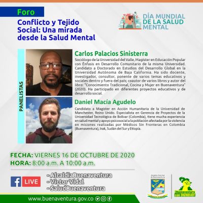 Primer foro sobre Conflicto y Tejido Social: Una mirada desde la Salud Mental