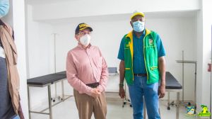 Alcalde de Buenaventura inaugura y entrega a la población dos puestos de salud en la Bocana y Juanchaco
