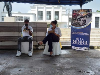 Alcaldía conmemoró el día de las víctimas de accidentes de tránsito