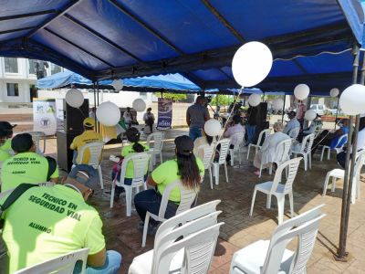 Alcaldía conmemoró el día de las víctimas de accidentes de tránsito