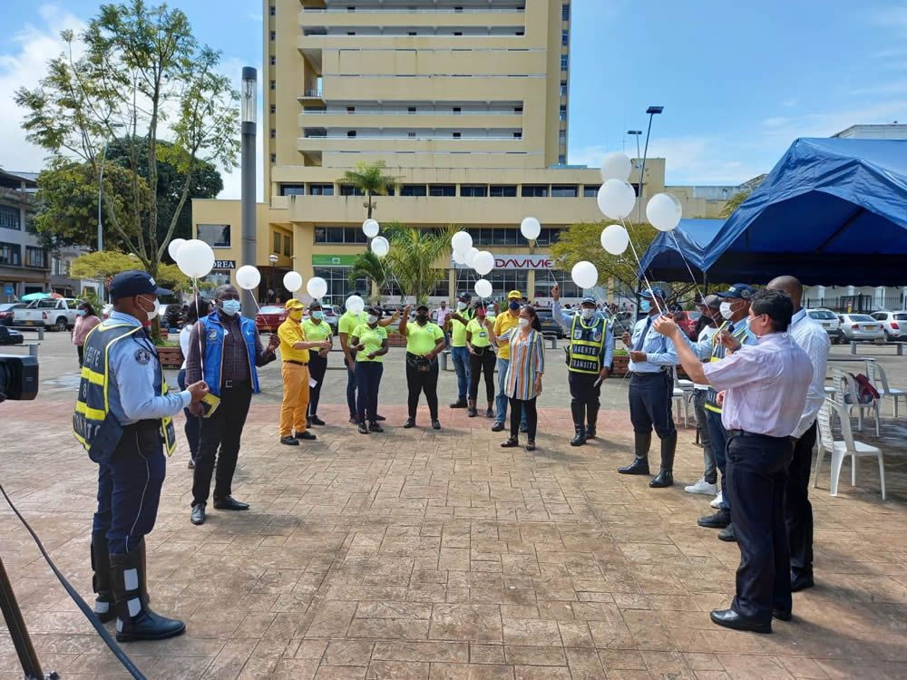 Alcaldía conmemoró el día de las víctimas de accidentes de tránsito
