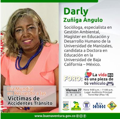 Este viernes se realiza el Foro: La Vida no es una Pieza de tú Vehículo