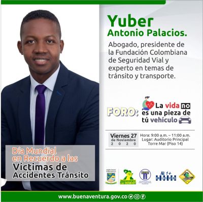 Este viernes se realiza el Foro: La Vida no es una Pieza de tú Vehículo