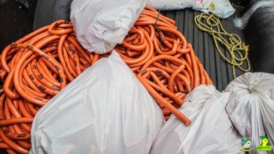 Secretaría de Salud distrital decomisa salchichas mangueras que no eran aptas para consumo humano
