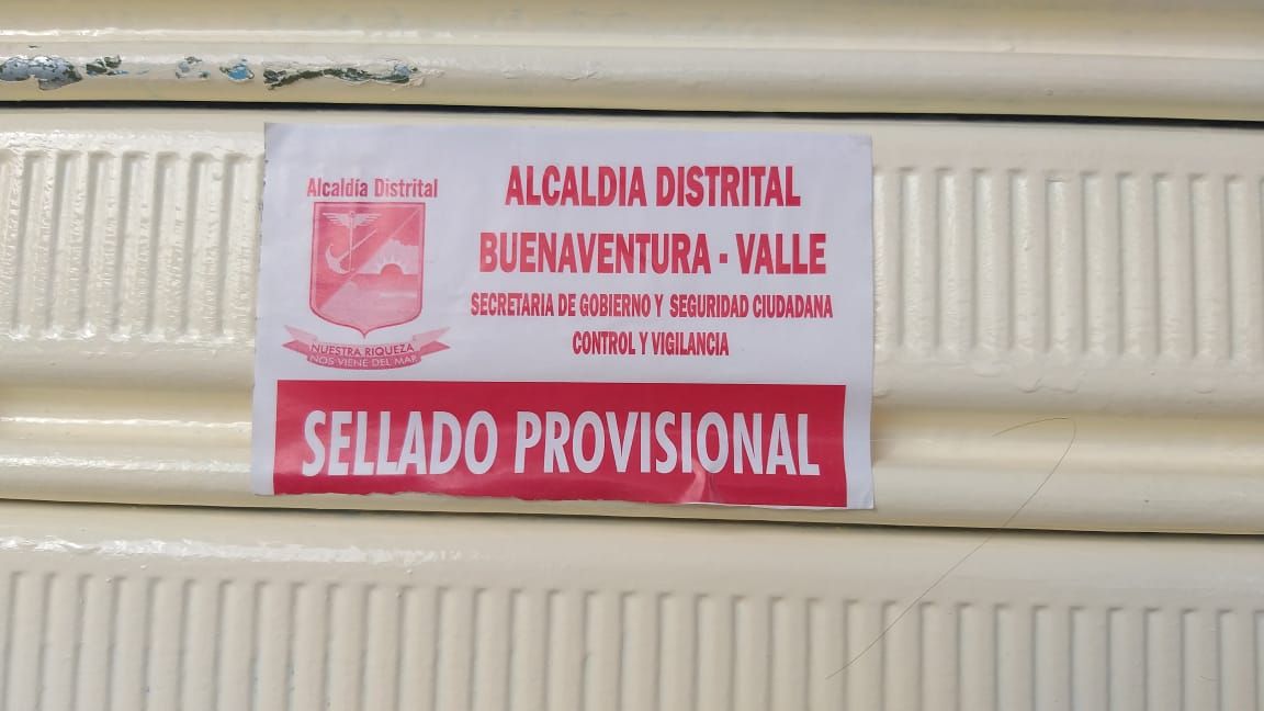Alcaldía Distrital hace cierre temporal de un supermercado de cadena por no cumplir con los requisitos para su operación 