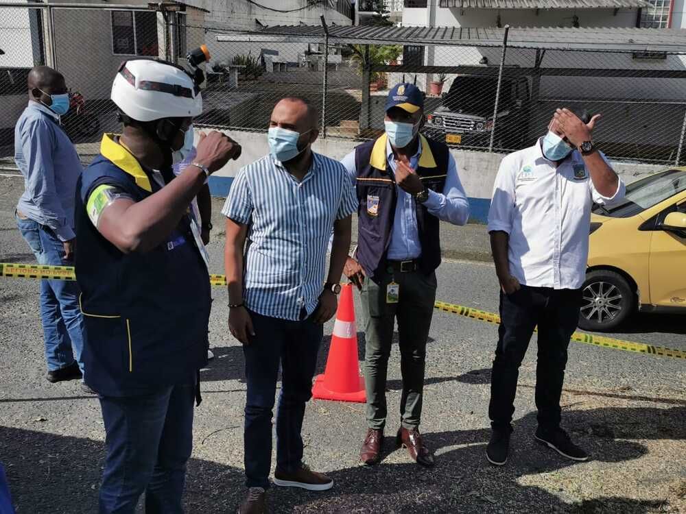 Alcaldía Distrital supervisa  tala y poda de árboles para disminuir riesgos en la ciudadanía