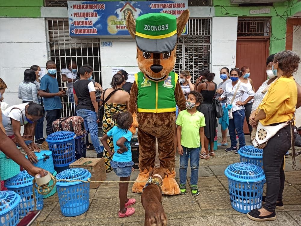 Secretaría de Salud distrital realiza jornada de vacunación y esterilización a caninos y felinos