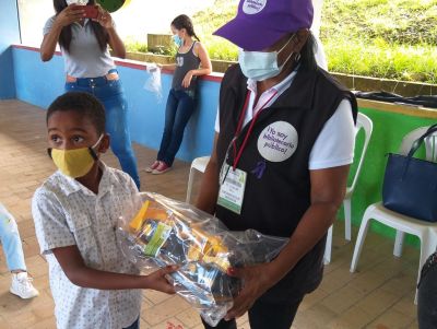 El programa "Cooperando Ando en los Barrios de Buenaventura" se tomó el sector de Gamboa
