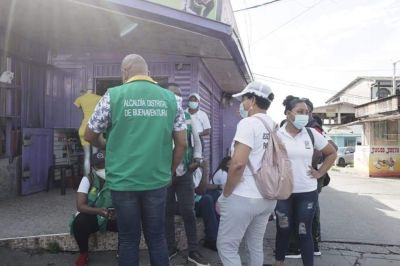 Alcaldía Distrital lideró jornada de verificación en el barrio Juan 23 ante los hechos de alteración del orden público
