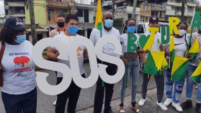 Bonaverenses participaron activamente de la Gran Cadena Humana en rechazo a los hechos de violencia