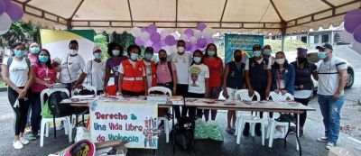 En el marco de la conmemoración del Día de la Mujer se llevó a cabo CicloRuta para exigir el cumplimiento de sus derechos