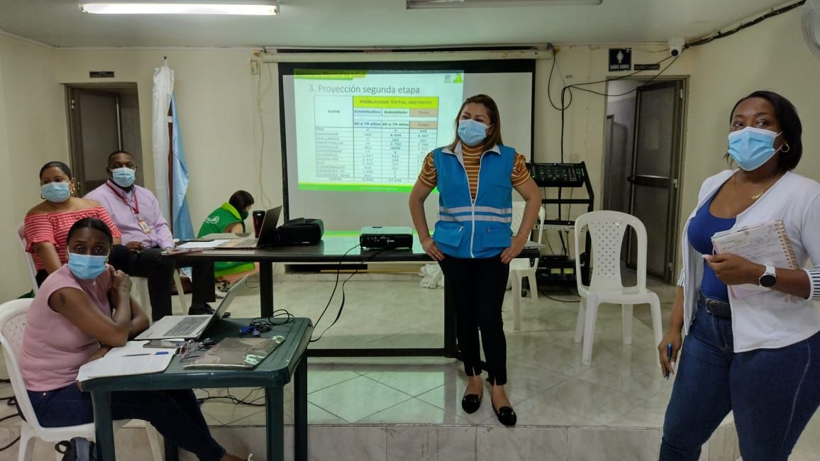 Plan de Contingencia para fortalecer la vacunaci&oacute;n contra el Covid19 en Buenaventura