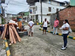 Con jornadas de desinfección y vacunación buscan mitigar el Covid19 en zonas de mayor contagio en Buenaventura 